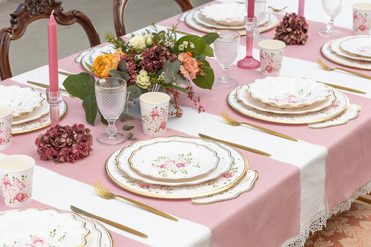 CF.6 MAXI PIATTI QUEEN ROSE CM 33