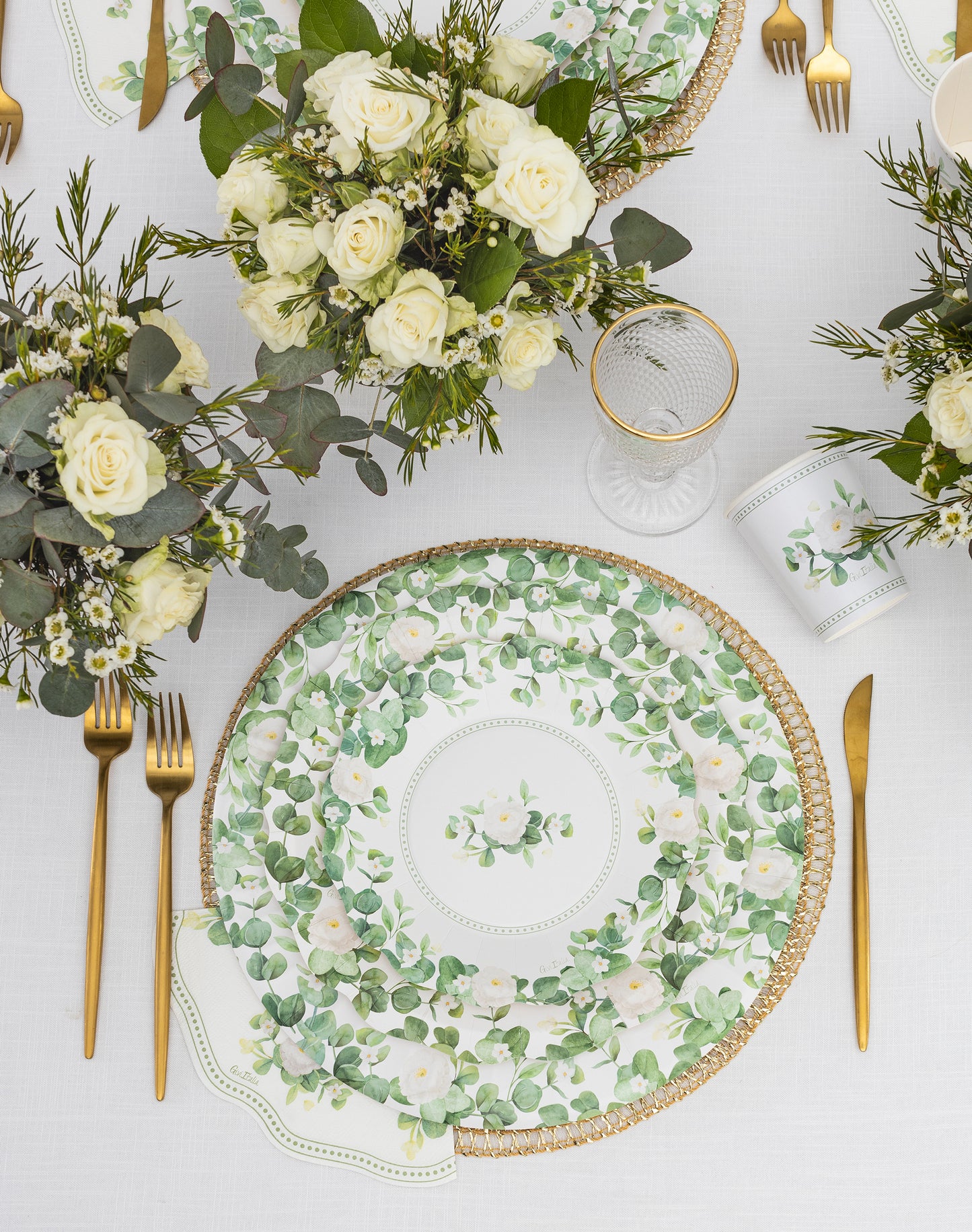 CF.8 PIATTI NEW LIBERTY ROMANTIC GREEN C