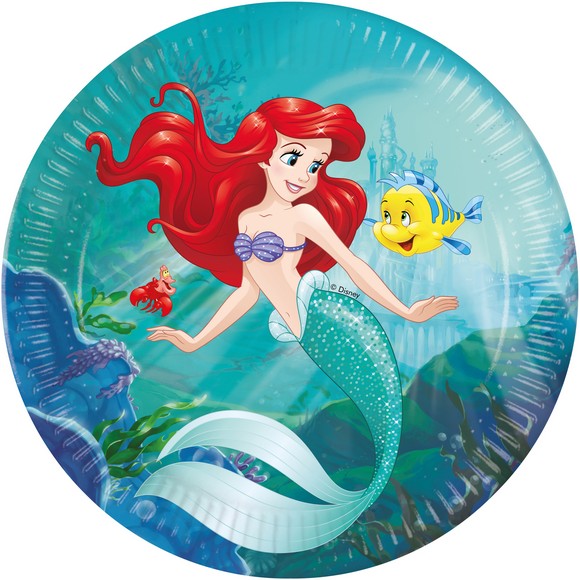PIATTO 23 CM 8 PZ * ARIEL COURIUS