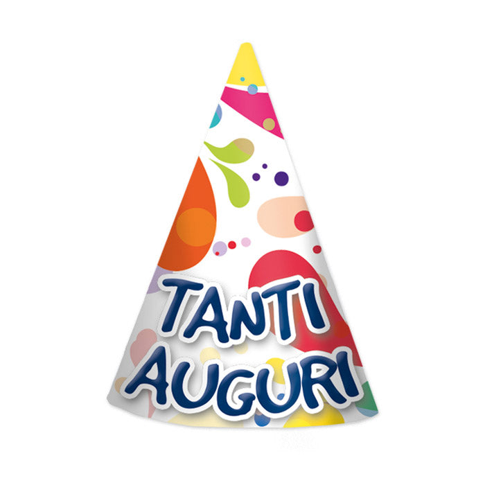 6 CAPPELLINI TANTI AUGURI BIG PARTY