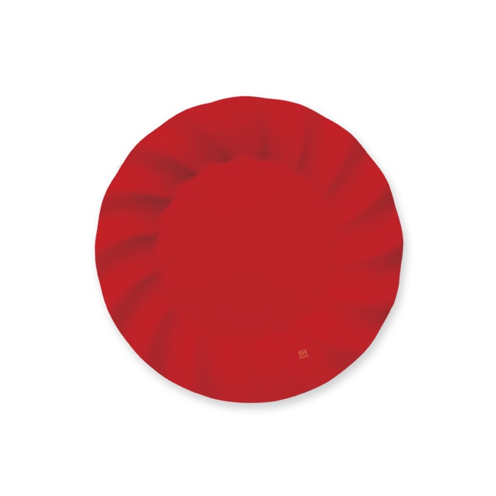 8 Piatti Cm.20 Wavy Red