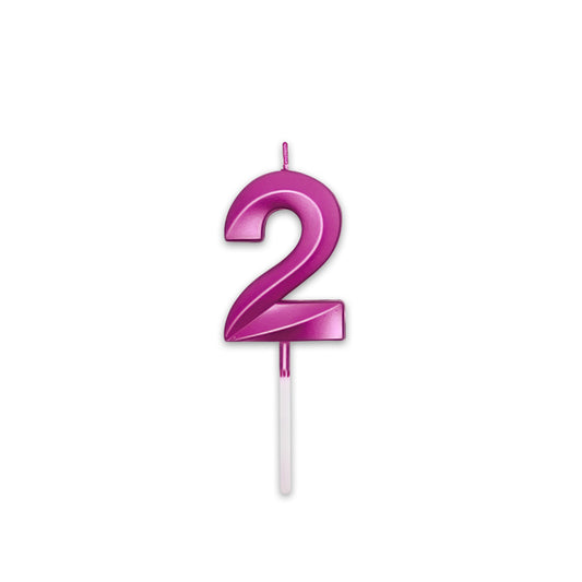 NUM. 2 PRESTIGE FUXIA METAL CM.9