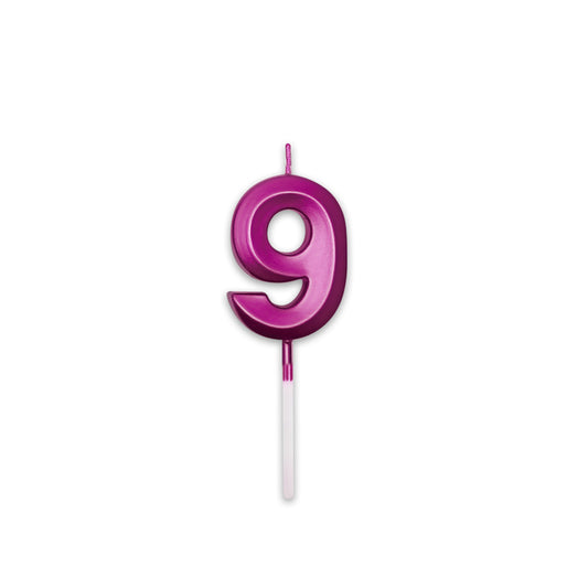 NUM. 9 PRESTIGE FUXIA METAL CM.9