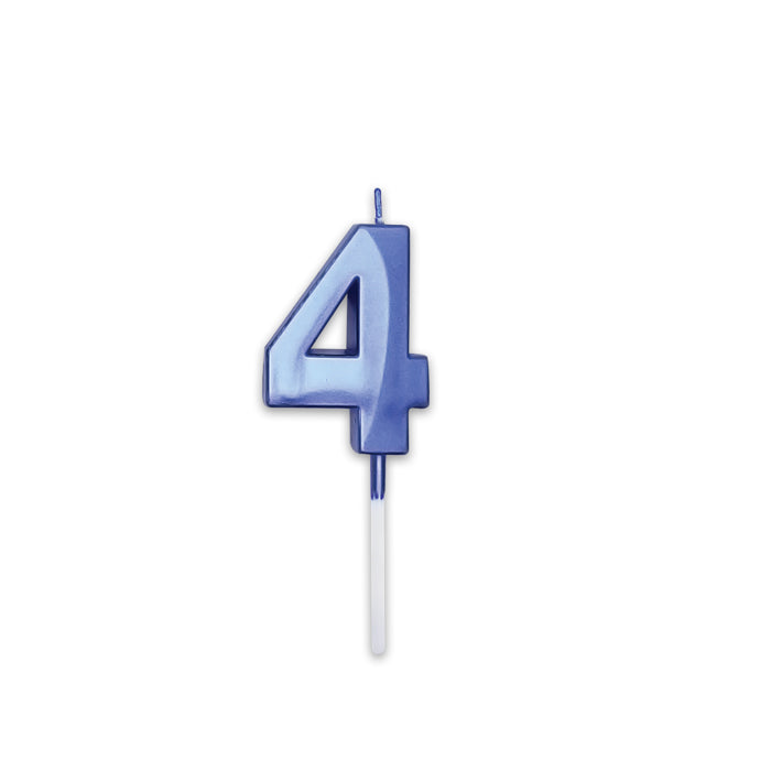 NUM. 4 PRESTIGE BLU METAL CM.9