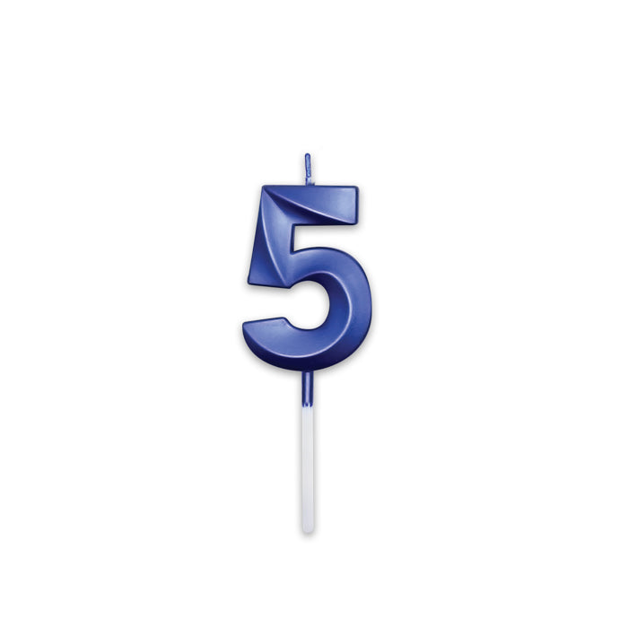 NUM. 5 PRESTIGE BLU METAL CM.9