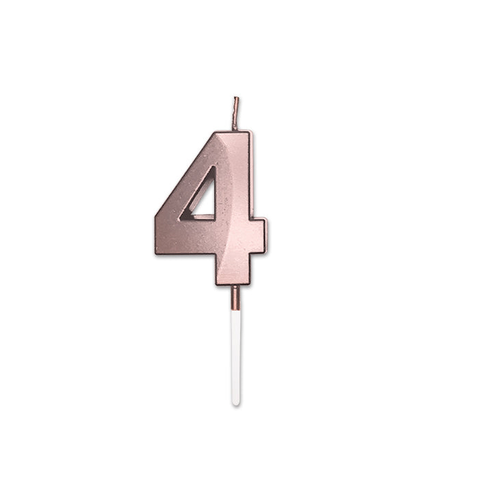 NUM. 4 PRESTIGE ROSE GOLD METAL CM.9