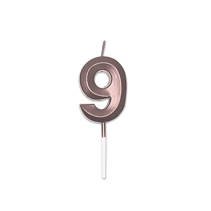 NUM. 9 PRESTIGE ROSE GOLD METAL CM.9