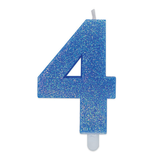 NUM. 4 DI CERA SWEETY CELESTE GLITTER