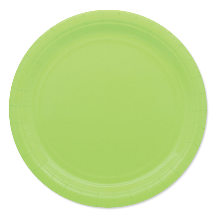 25 Piatti Ecolor Cm.24 Verde Mela