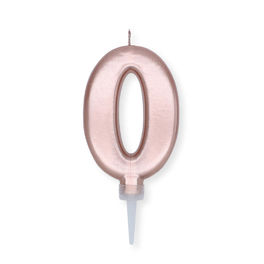 NUM. 0 DI CERA PLUMP ROSE GOLD METAL CM.