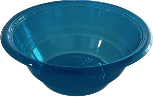 PIATTO SCODELLA TRASP/BLU