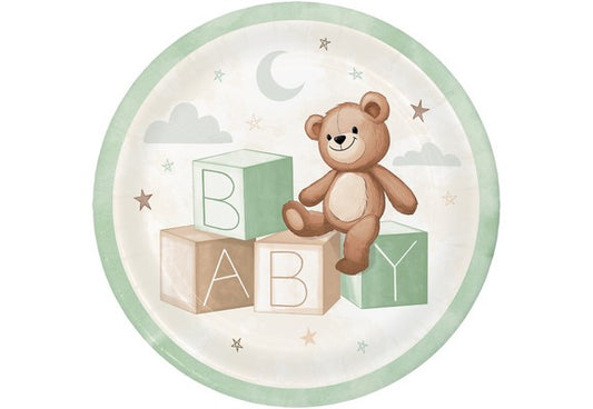 PLT9 SS 12/8CT TEDDY BEAR