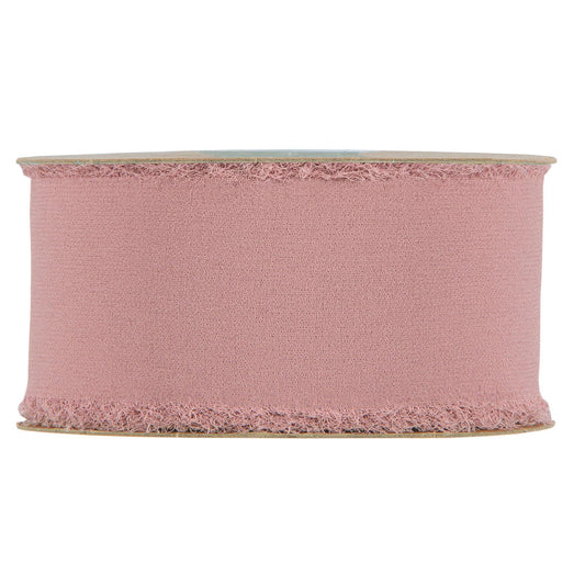ORGANDY RIBBON MM50X10MT DARK PINK