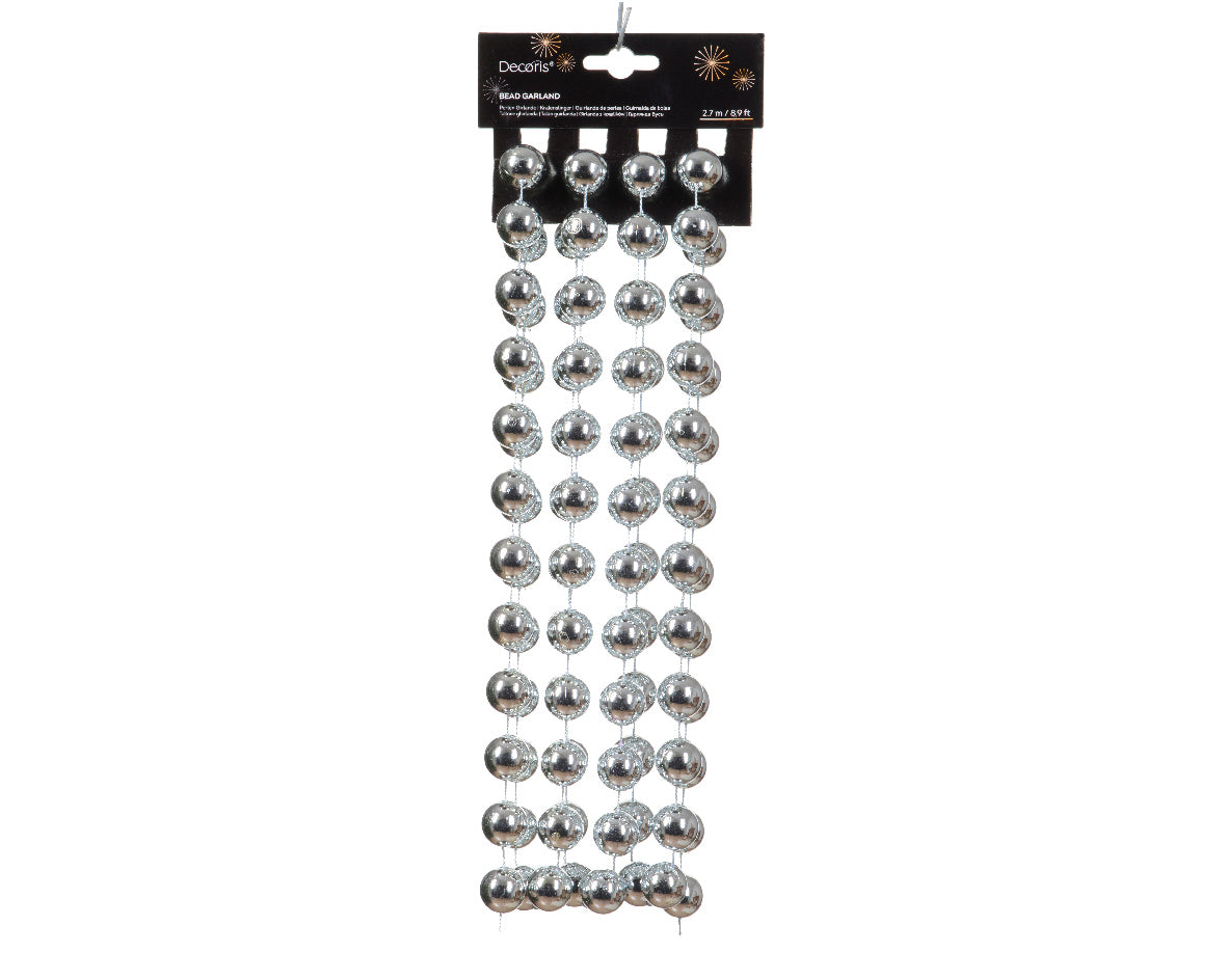 Bead garland xxl plastic sh blu