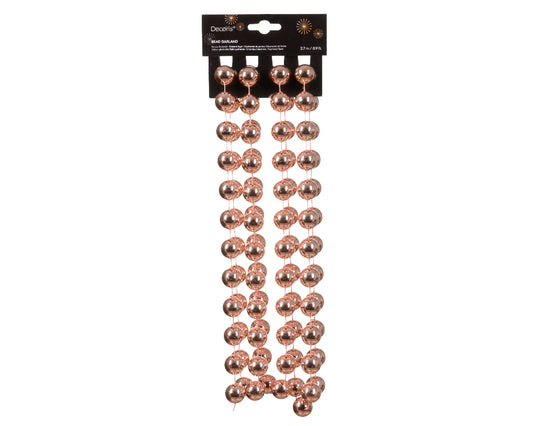 Bead garland xxl plastic sh rose