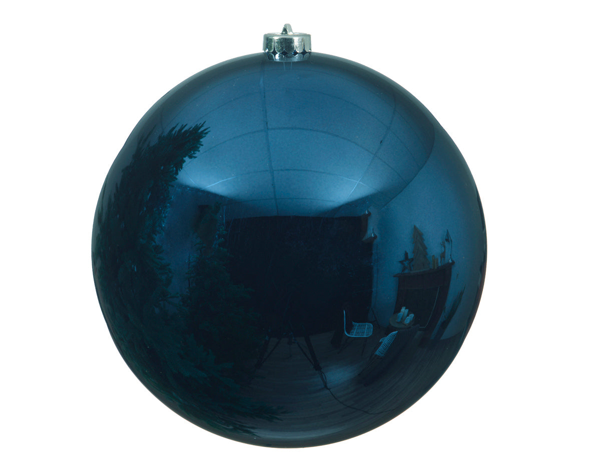 Baubles shatterproof shiny blue