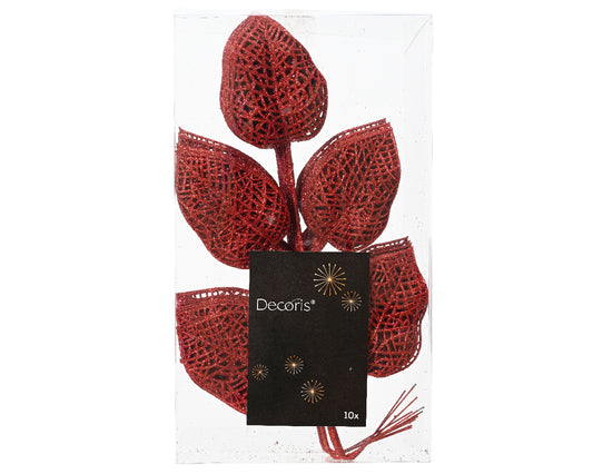 Spray plastic glitter red