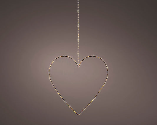 Micro LED frame metal heart steady outdo