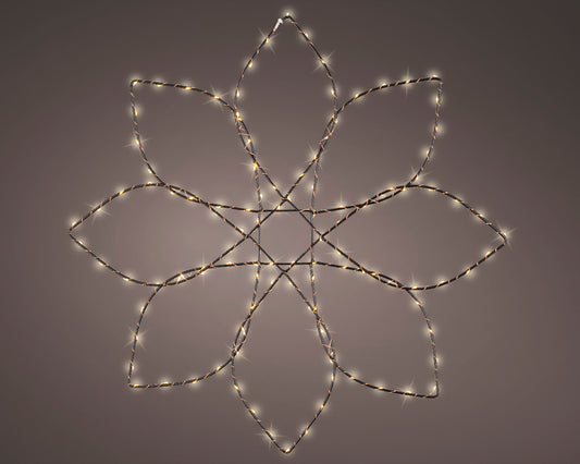 Micro LED frame metal flower steady outd