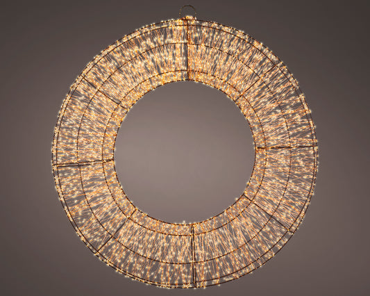 Micro LED frame deluxe wreath steady out