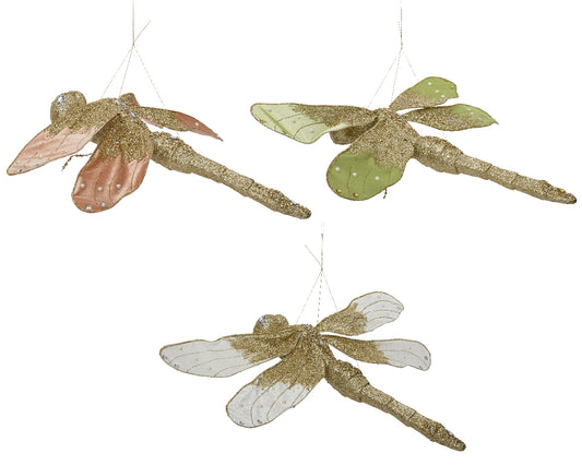Dragonfly polyester strass stones, beads
