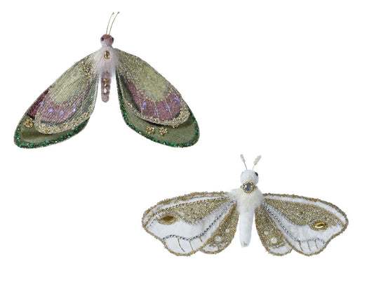 Insect polyester acrylic beads 2ass