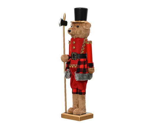 Nutcracker plastic nutcracker w bear hea