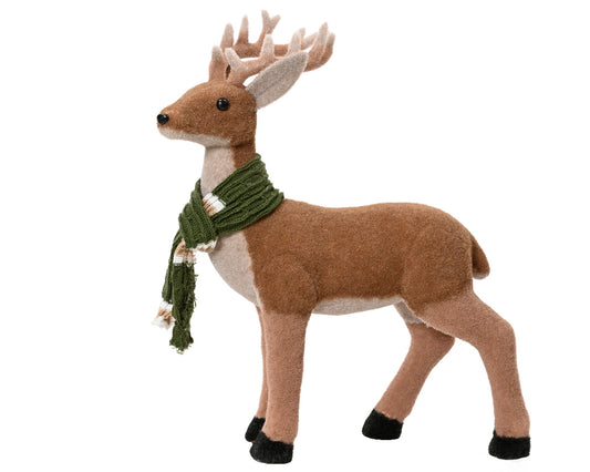 Deer foam flock scarf