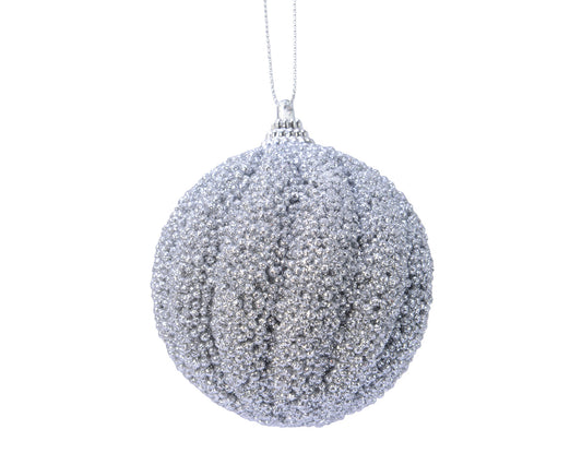 Bauble foam glitter glitter
