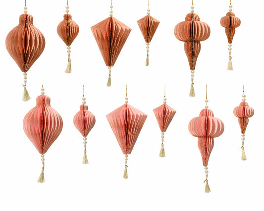 Figure paper with tassel 6ass fsc 100%