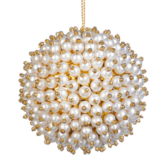 PEARL BURST BALL WH 9CM