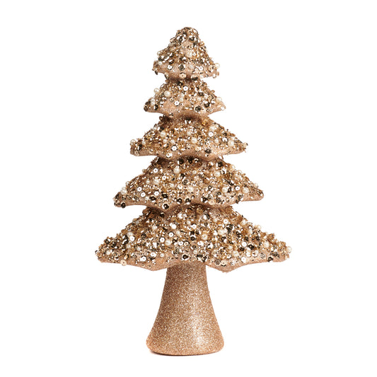 GLT SEQ.XMAS TREE TT GLD 30,5CM