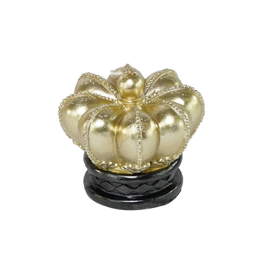 CANDELA CORONA ORO D.7X5,5CM