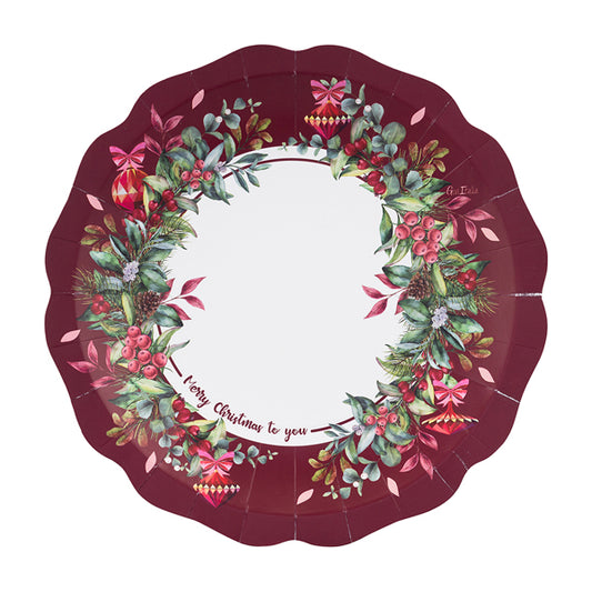 CF.8 PIATTI NEW LIBERTY CHERRY CHRISTMAS