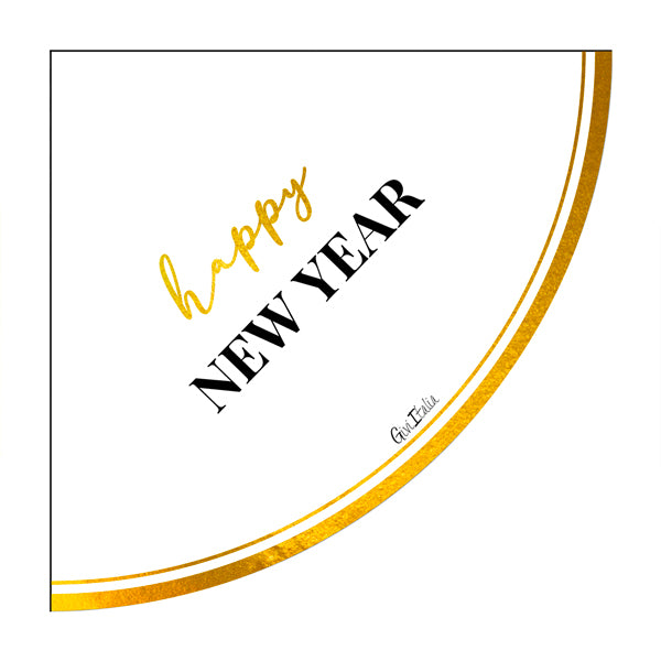 CF.16 TOVAGLIOLI HAPPY NEW YEAR CLOCK CM