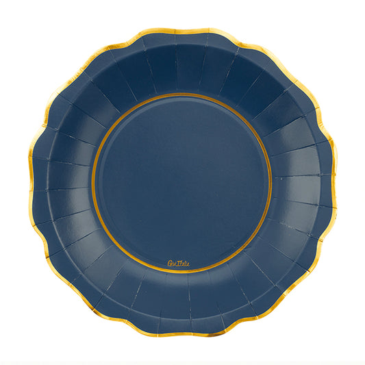 CF.8 PIATTI NEW LIBERTY BLUE AND GOLD CM