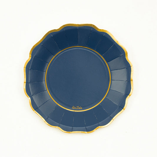 CF.8 PIATTI NEW LIBERTY BLUE AND GOLD CM