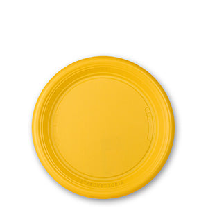 PIATTO MATER BIO PIANO GIALLO